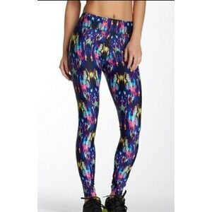 Caelum ~Woman Size XL~ Multicolor Athletic Legging Pants Stretch Activewear.
